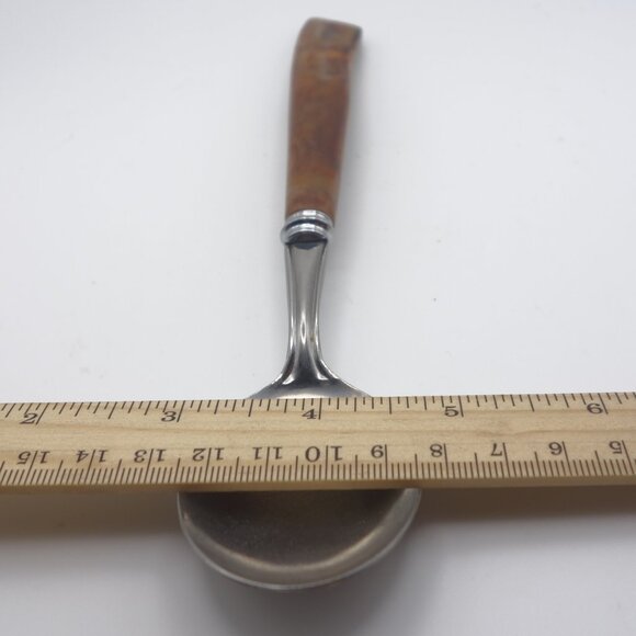 Set of Four(4) Stainless MB Japan Faux Bone Spoons - Picture 11 of 15